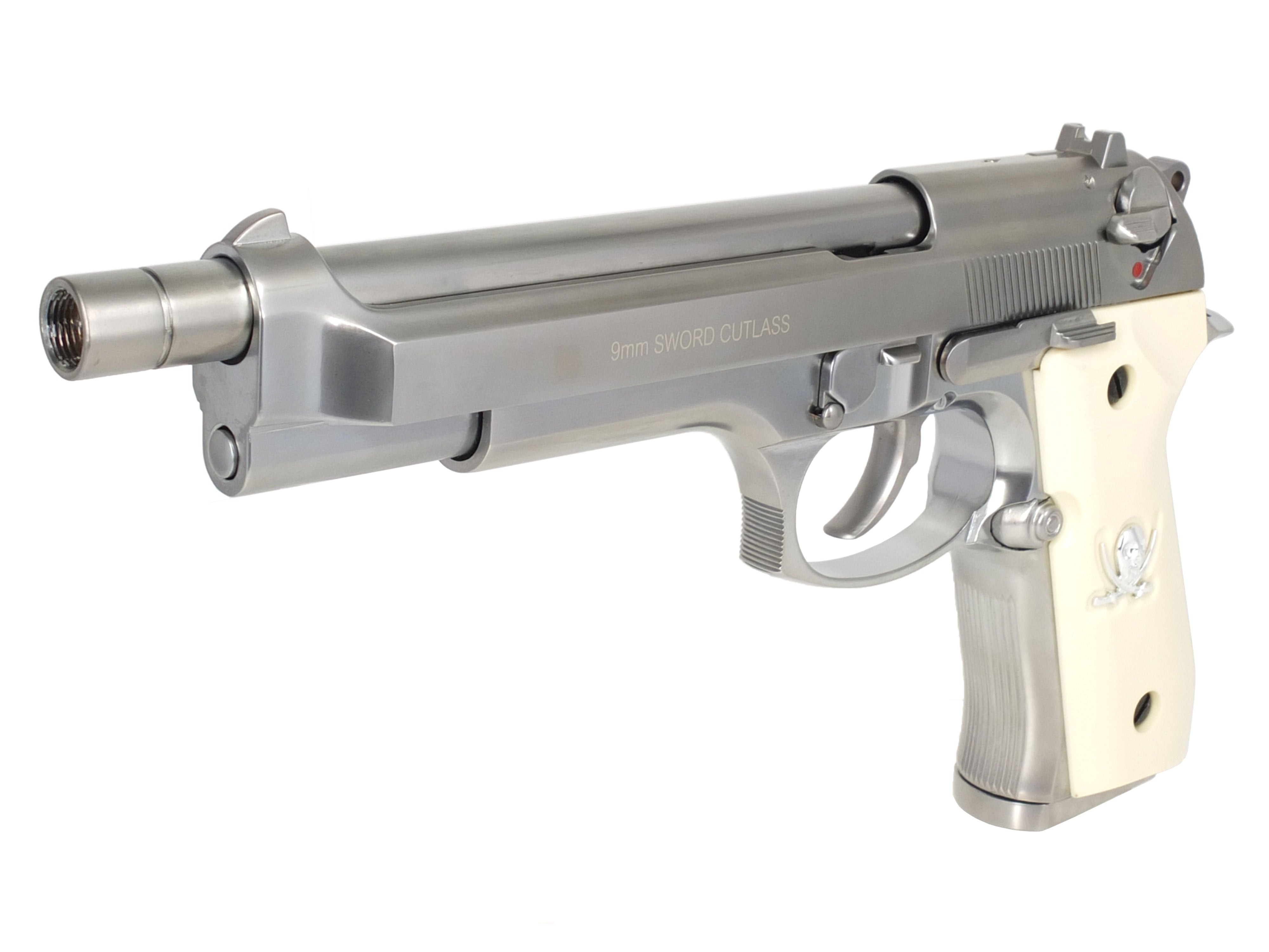 WE ソード・カトラス スタイル M92F / M9 ロング ガスブローバック