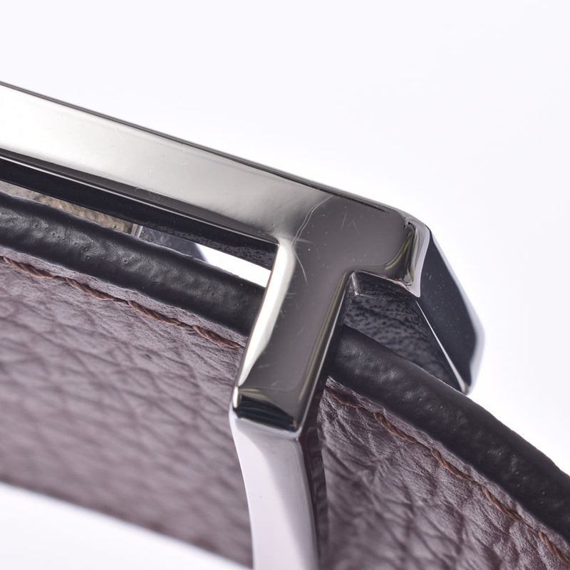 ルイヴィトンサンチュール LVティルトリバース 85cm ネイビー/ブラウン