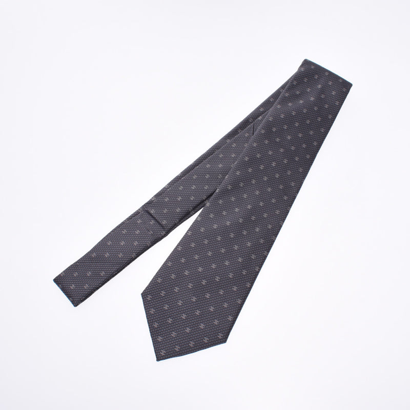 シャネルココマーク柄 グレー系 メンズ ネクタイ CHANEL – 銀蔵オンライン