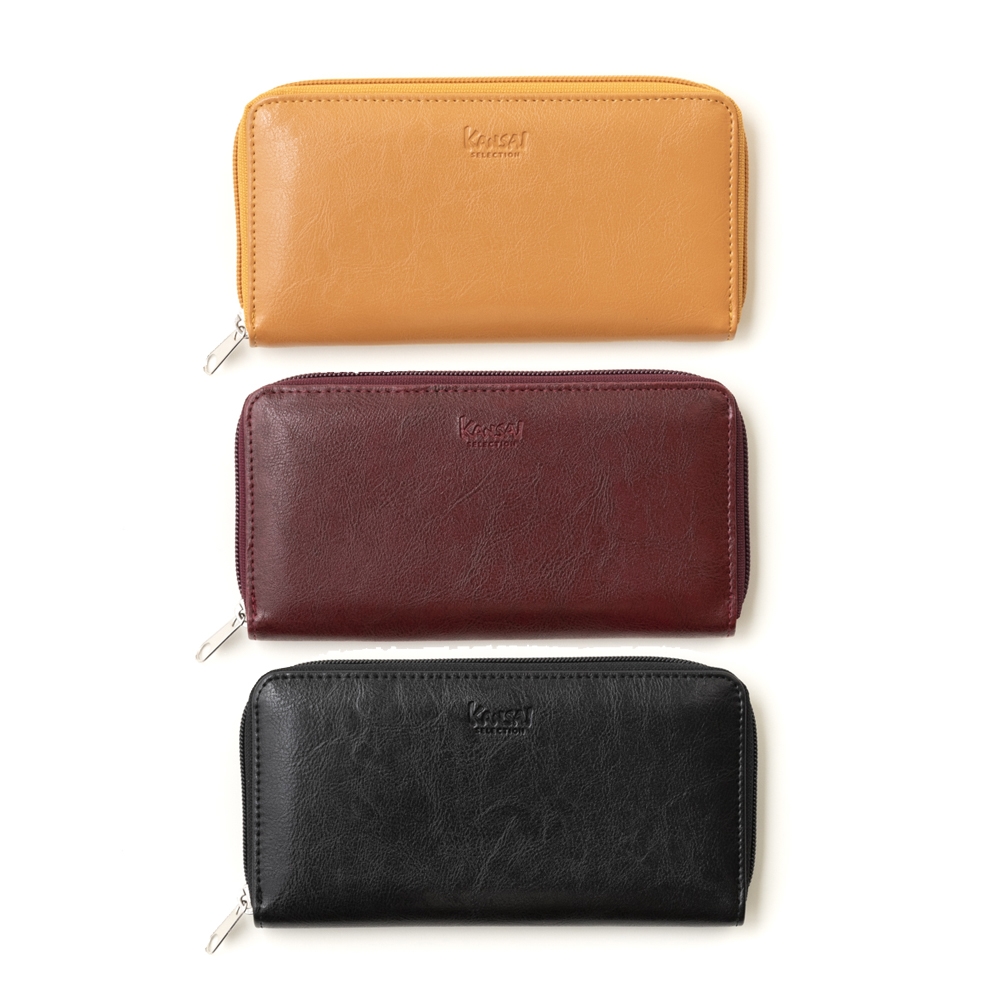 カンサイセレクション】ラウンドファスナー長財布 | Giftpad egift
