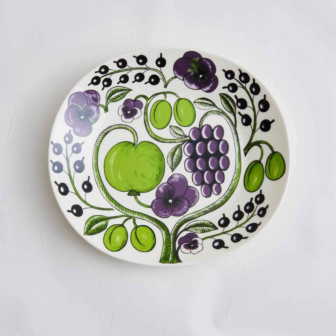 ARABIA】 パラティッシ オーバルプレート 25cm パープル｜キッチン用品