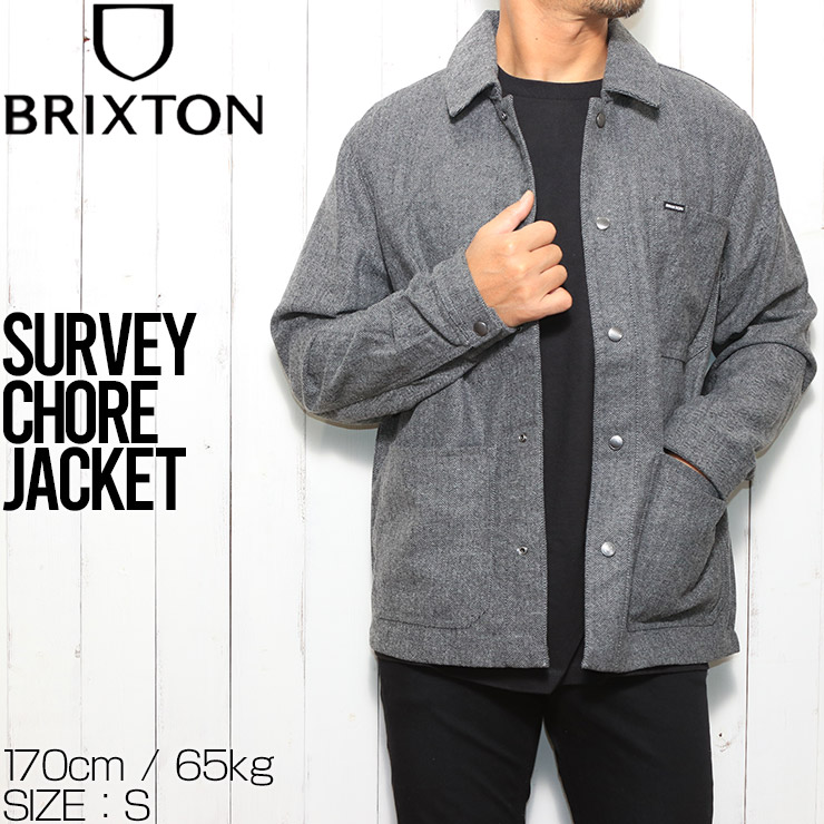 送料無料】 BRIXTON ブリクストン SURVEY CHORE JACKET ジャケット