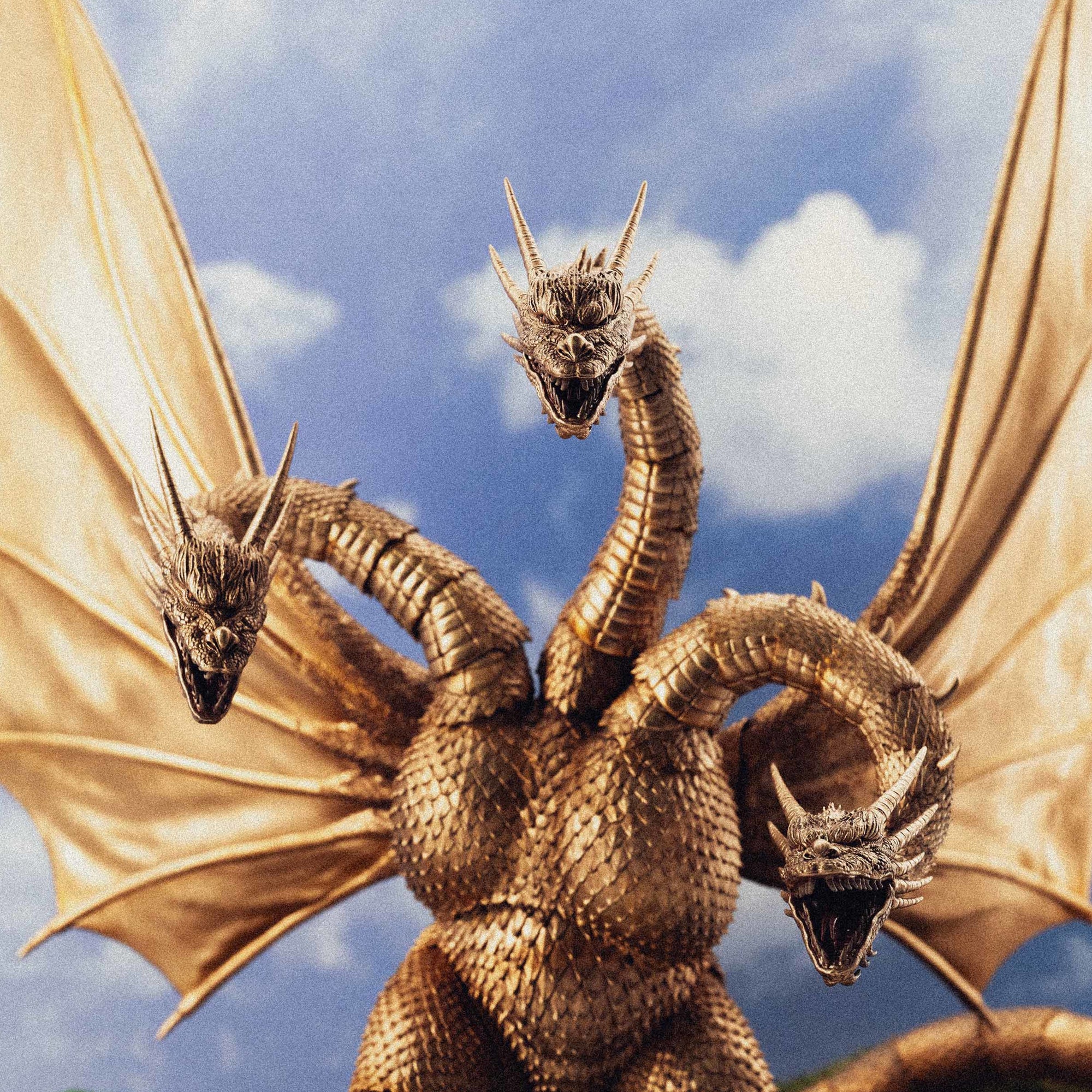 HIYA Exquisite Basic Godzilla (1991) King Ghidorah Figure