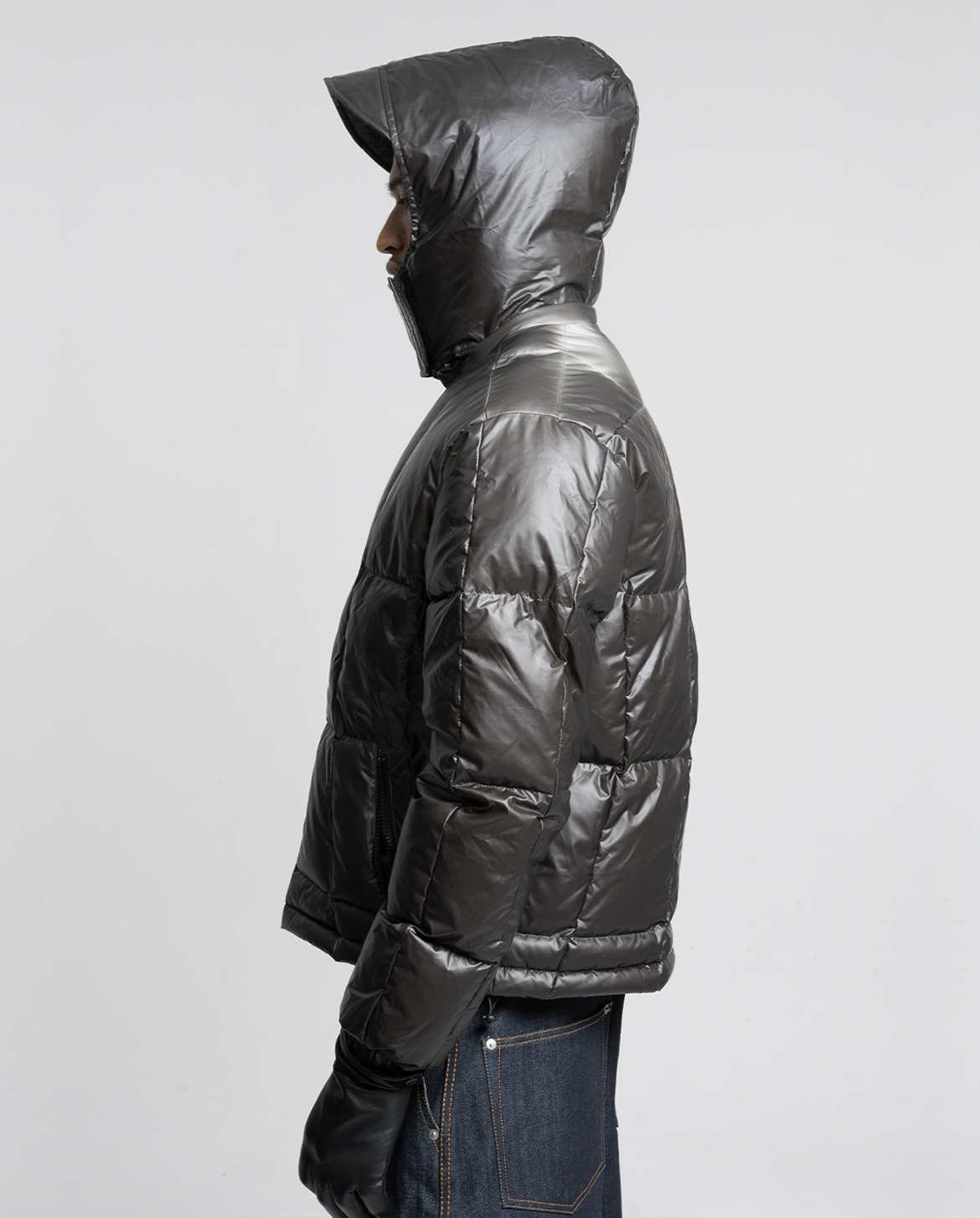 Heat Reactive Down Jacket - Dark Gray – GOSH