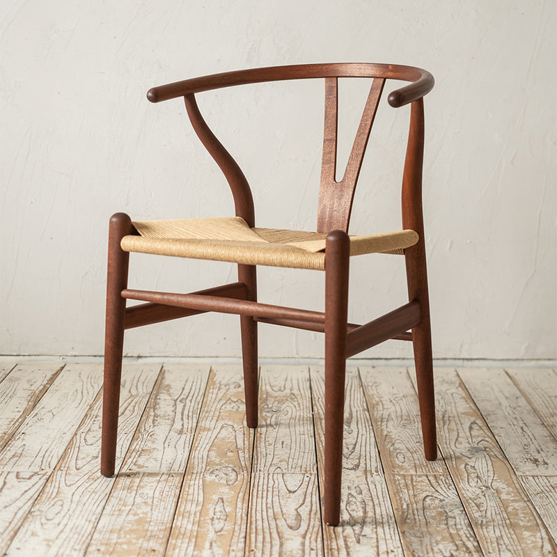 完売】Yチェア CH24 マホガニー オイル仕上げ ナチュラルペーパー