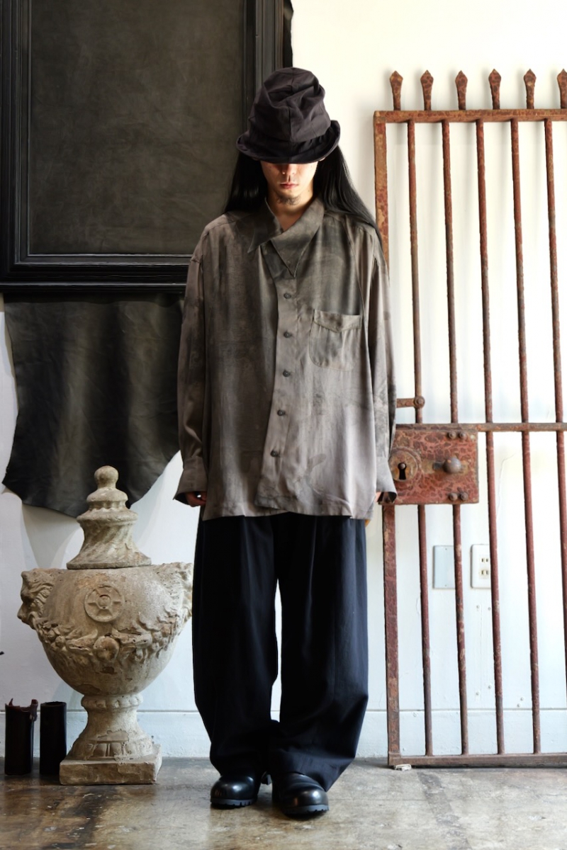0M2530715. Reversed Digital Print Oversize Shirt. ZIGGY CHEN