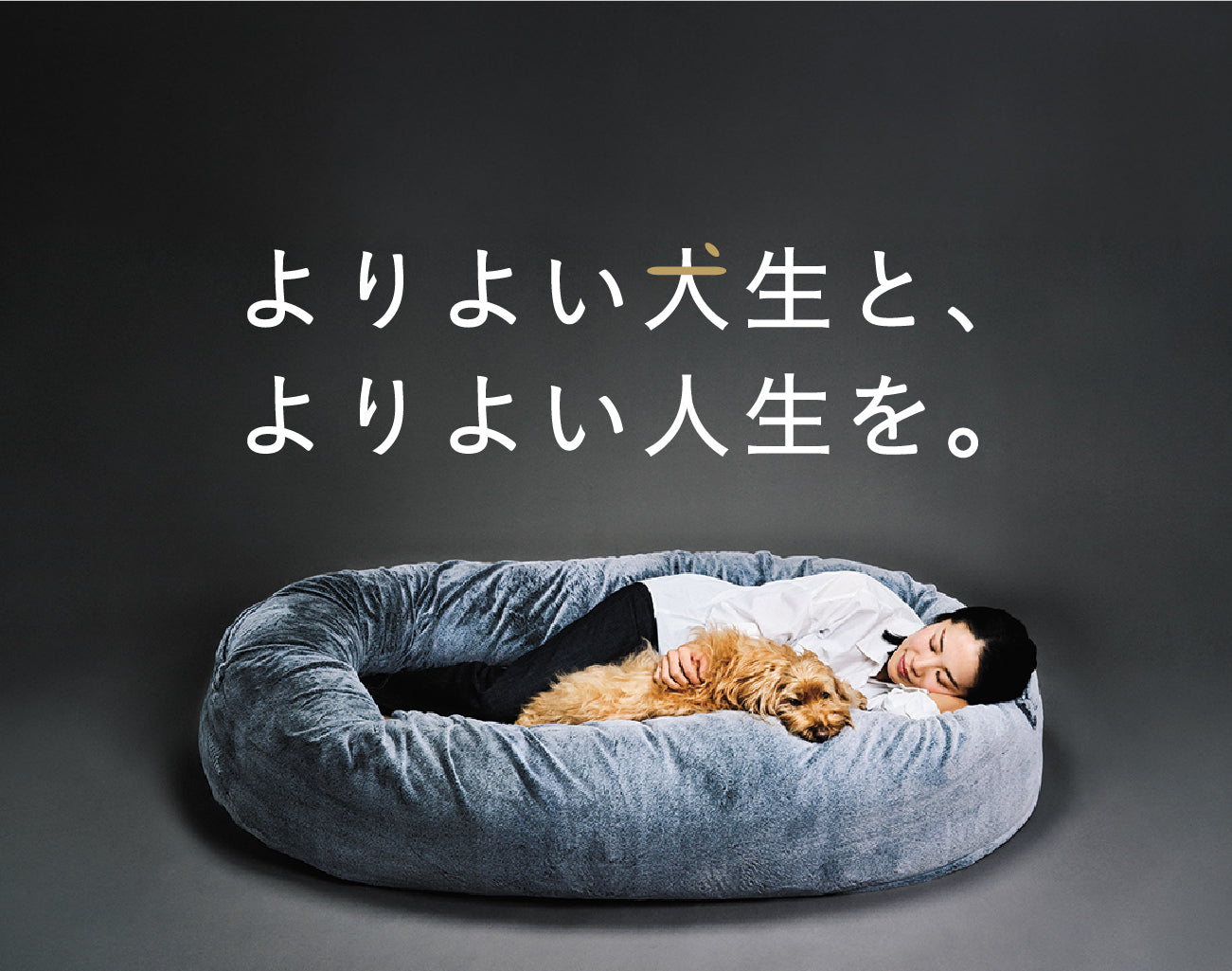 グーグースリープ【公式】｜guguハギー｜愛犬と一緒にくつろげる大型