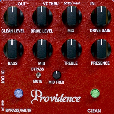 ベースプリアンプ/DI】Providenceよりベース用バイタライザー・DI