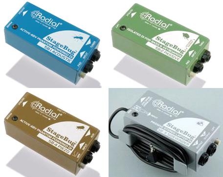 DIボックス】RadialのDIボックス“StageBug”シリーズ誕生 | ギタセレ