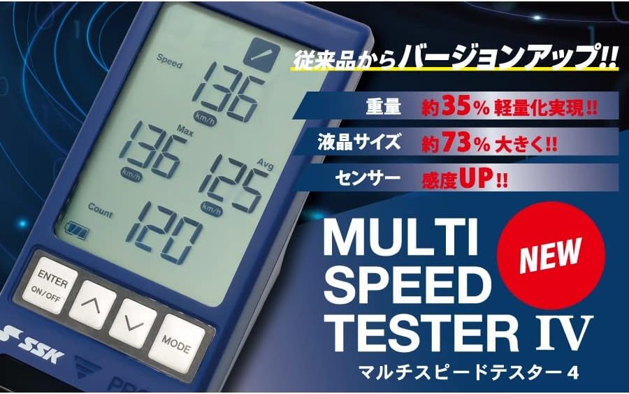 月額3,680円レンタルプラン：SSK マルチスピードテスターIV スピード