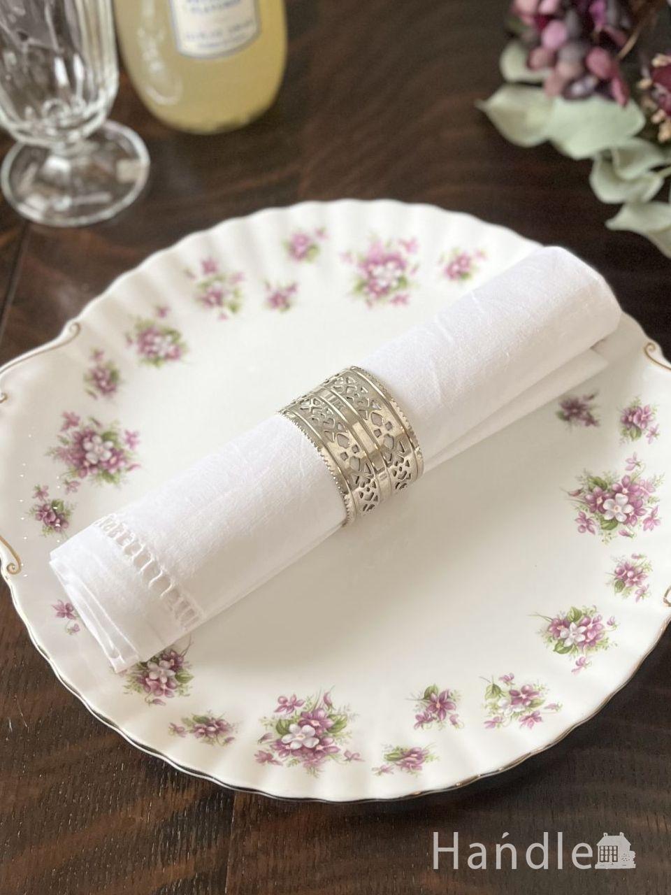 英国の銀食器、Mappin&Webb(マッピン&ウェッブ)アンティークシルバーの