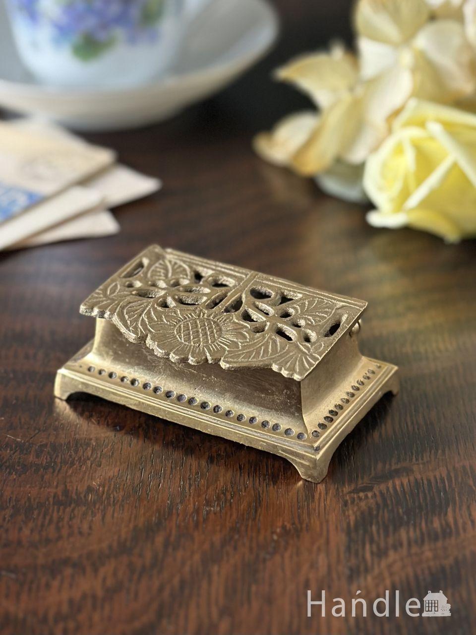 スターリングシルバー ポットスタンド トリベット 鍋敷 米国製 銀製