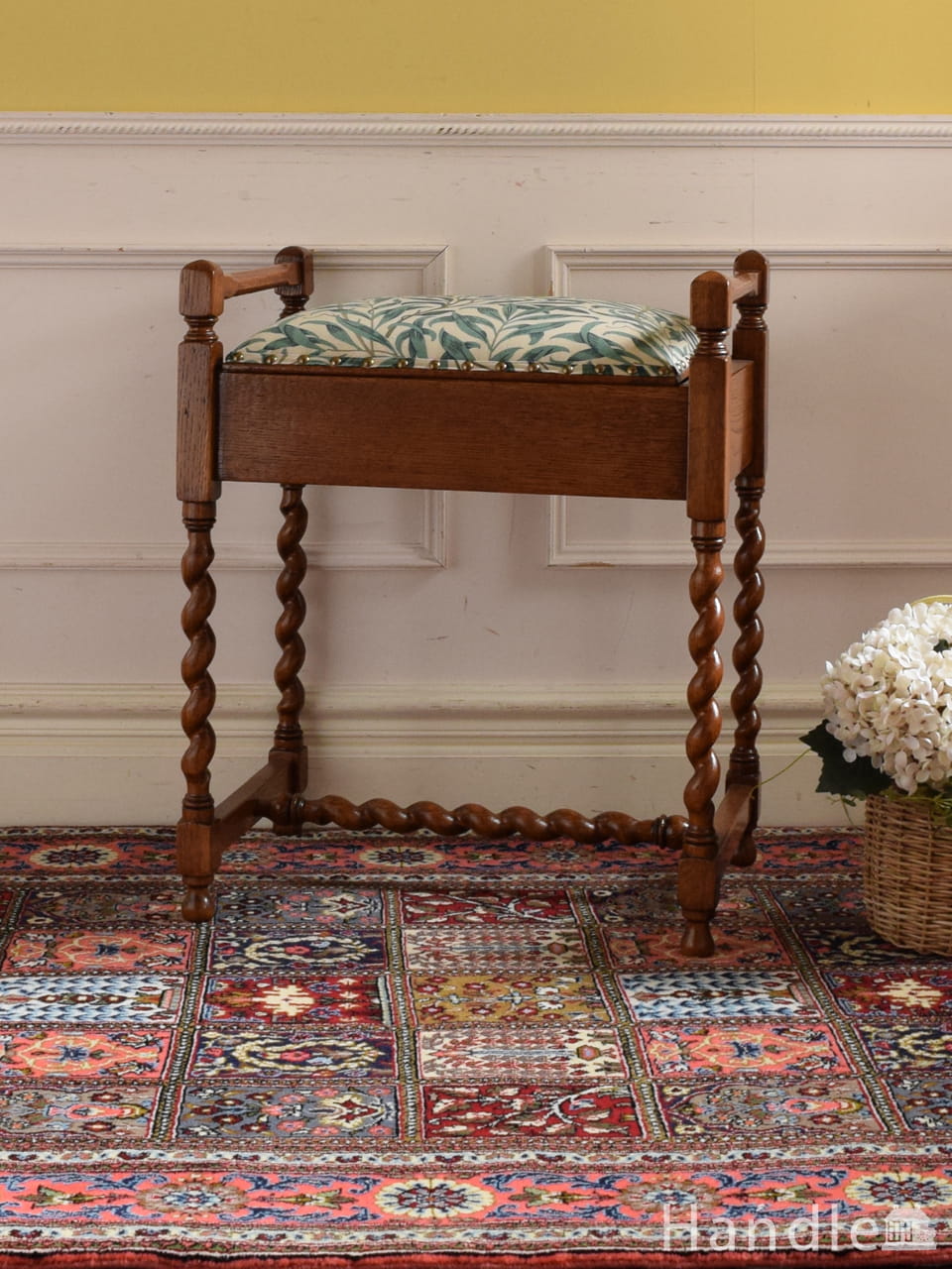 1960年代のアンティーク テレフォンベンチ(q-184-f)｜アンティーク