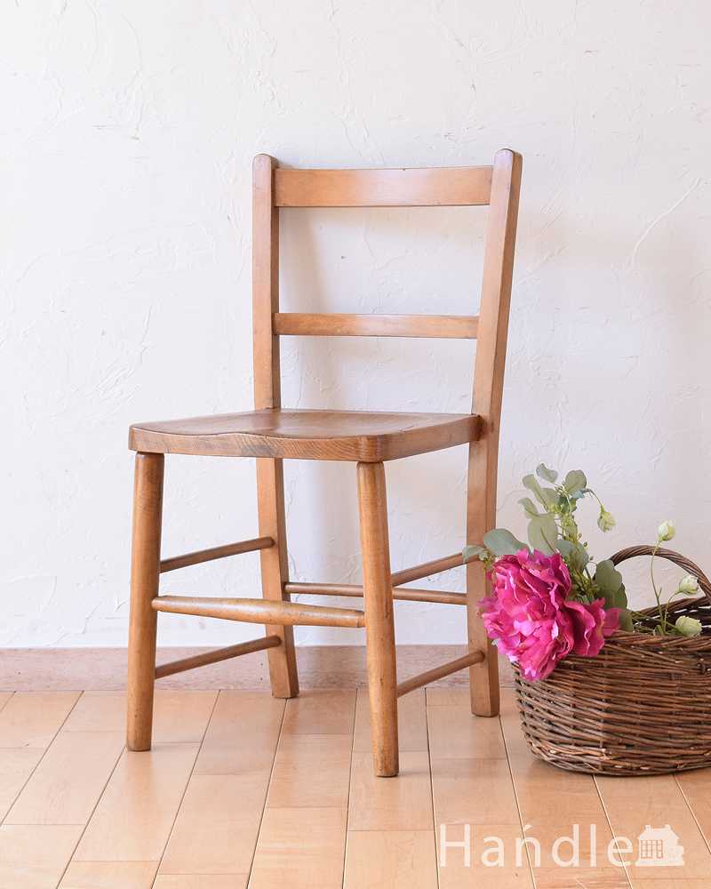 アンティークのチャイルドチェア、イギリスで見つけた子供用チェア(k