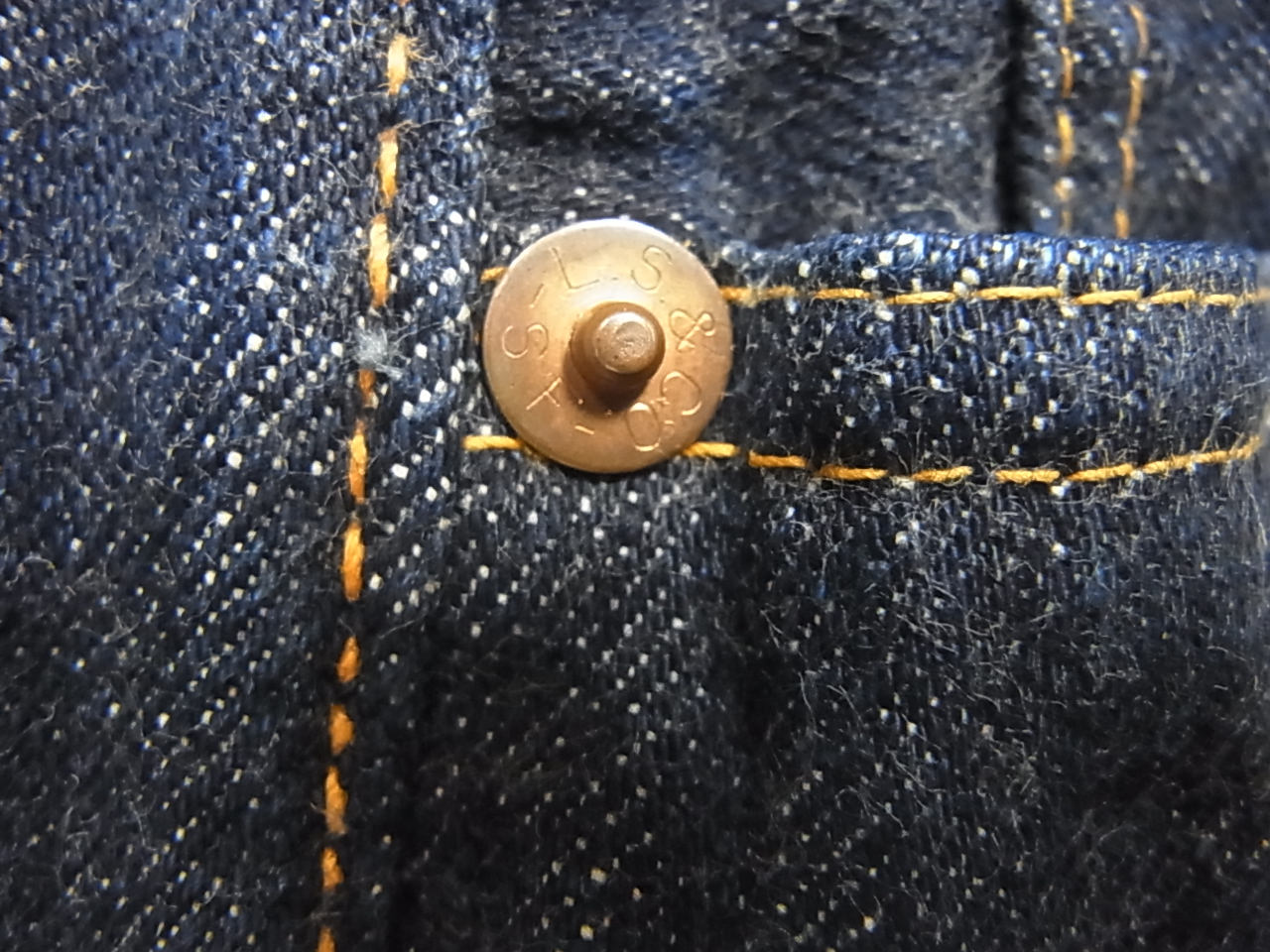 第128回（動画有）リーバイス501XX 紙パッチギャラ入り フライボタンが