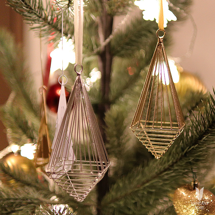 HANEANT KOBE / Xmas クリスマスオーナメント WIREオーナメント