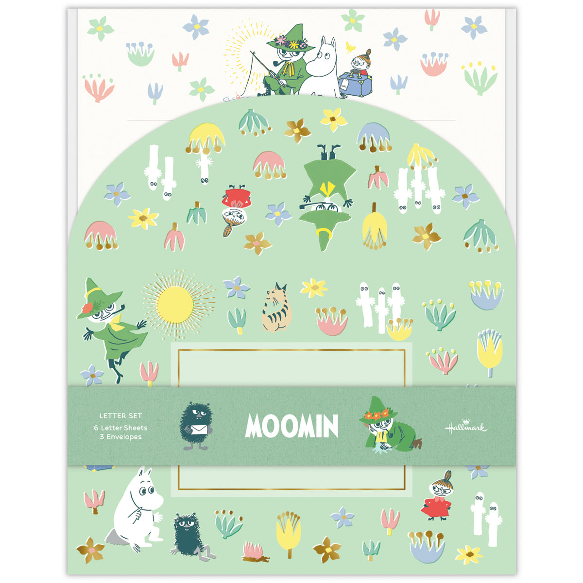 ムーミン Every day is an adventure 冒険へ出かけよう グリーン