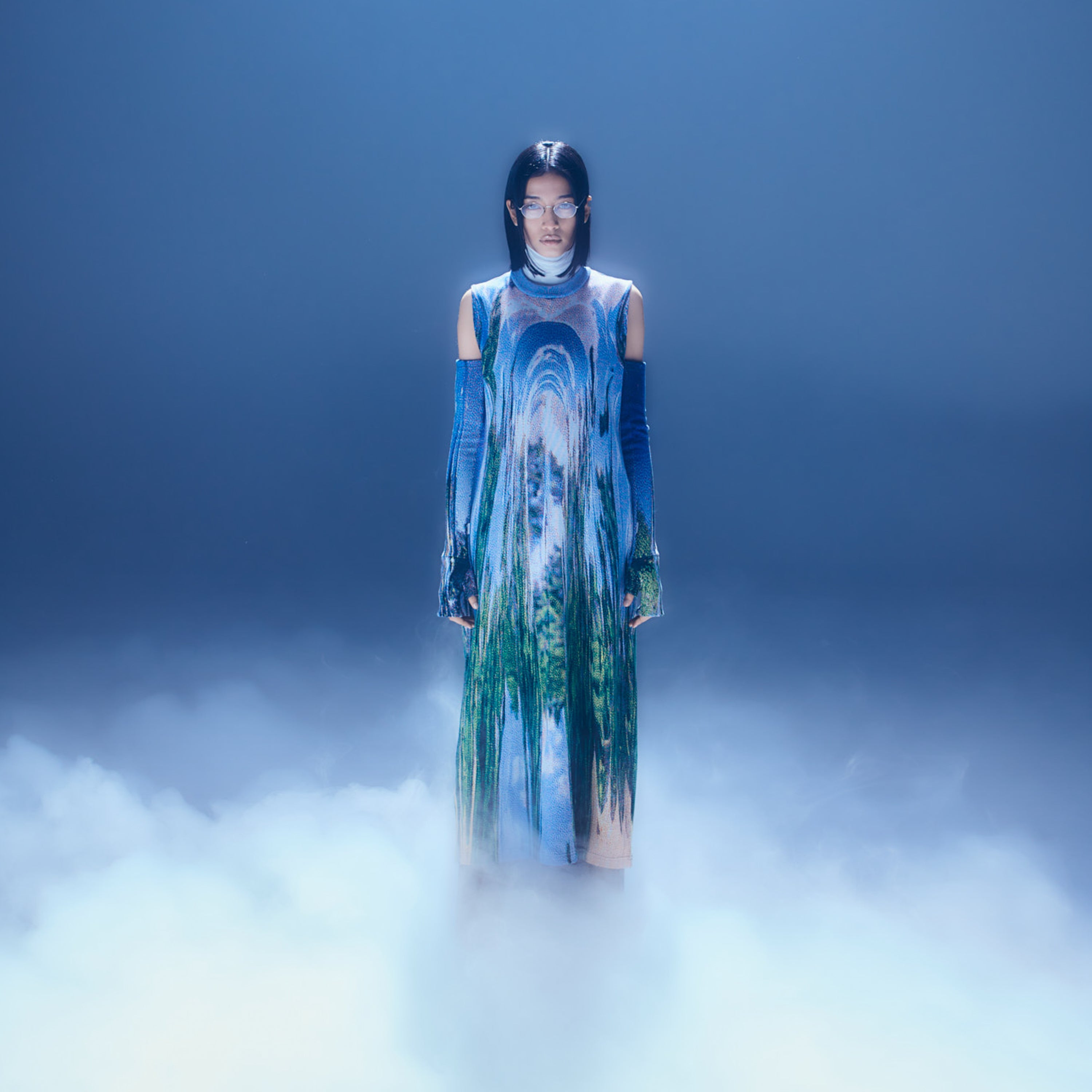 Orbs Knit Arm Covers / morning – HATRA OFFICIAL