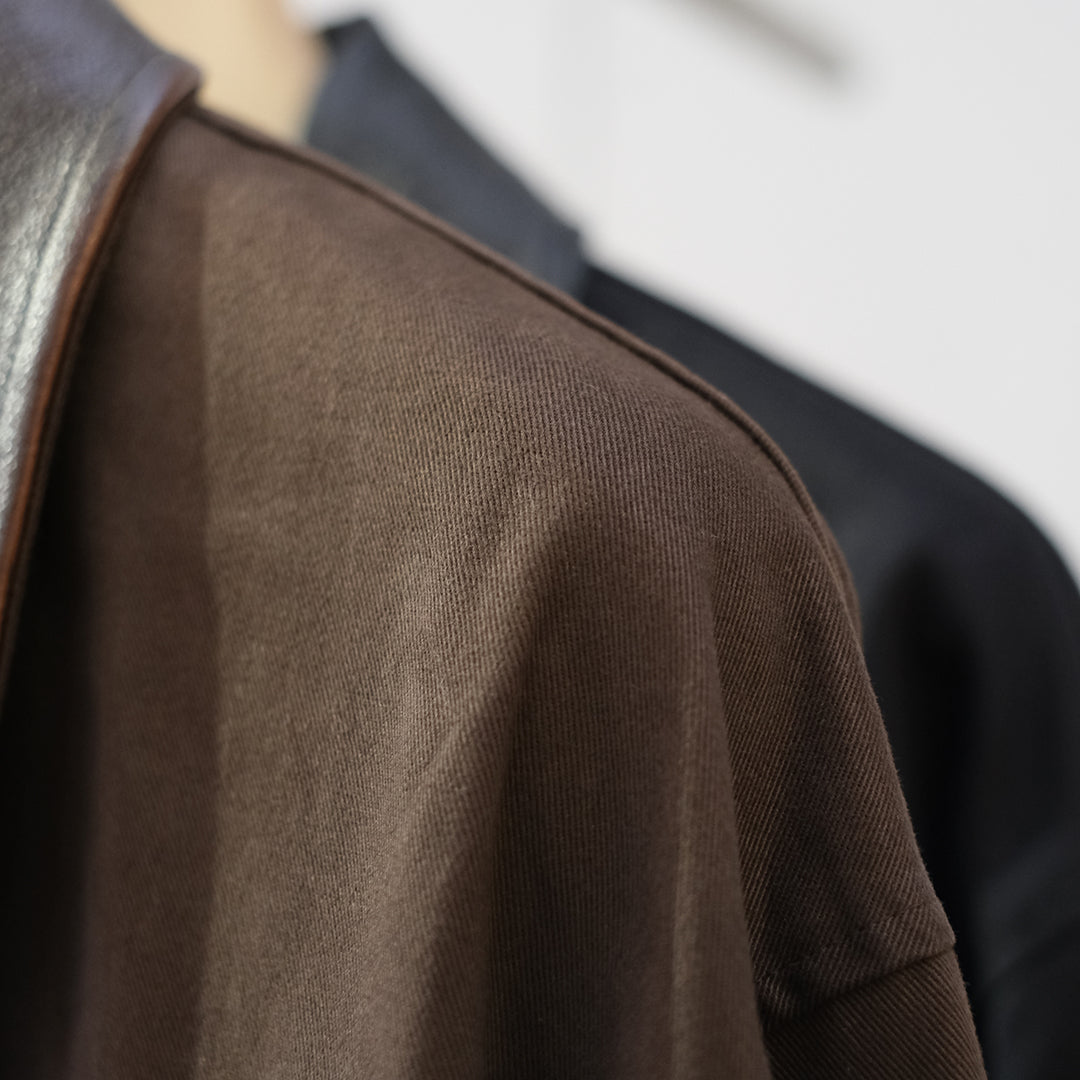 ssstein 26SS / SULFUR DYED BRUSHED CHINO ZIP JACKET - Harmonia公式