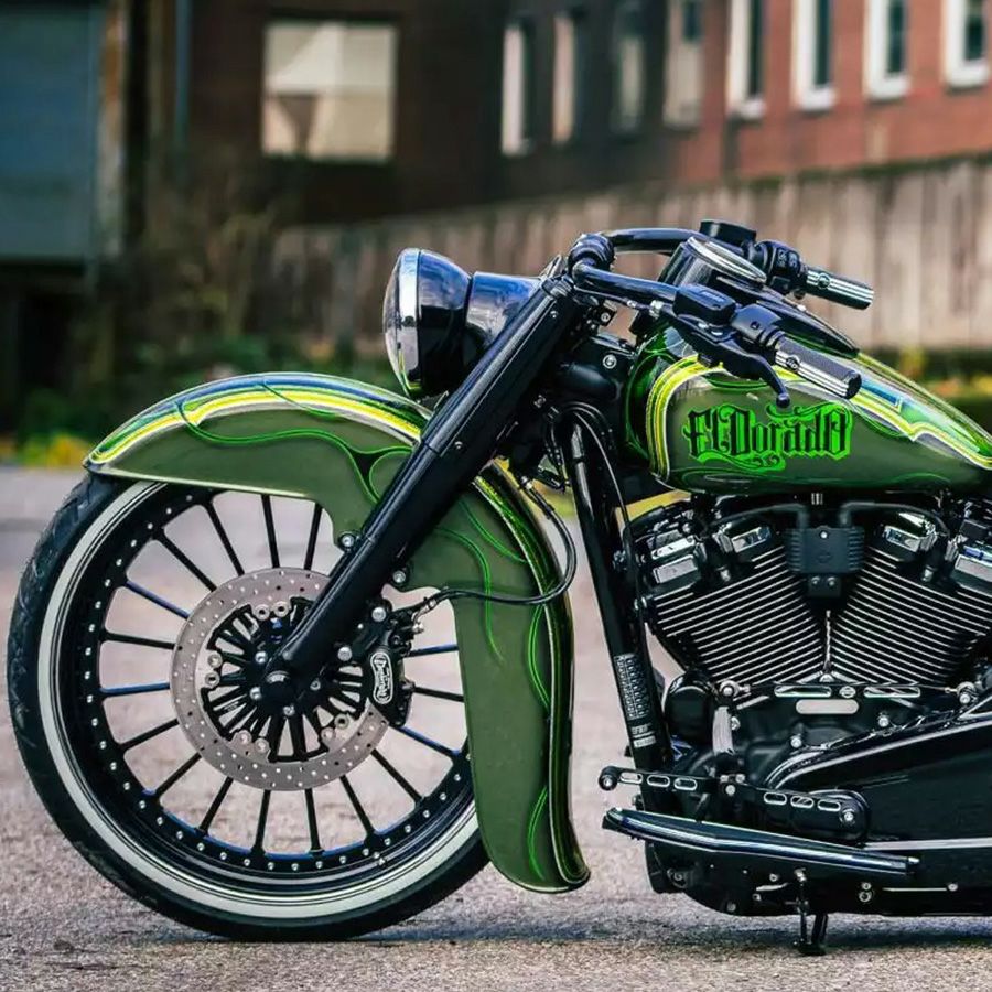 Thunderbike El Dorado トリプルツリー(23インチホイール用) ブラック