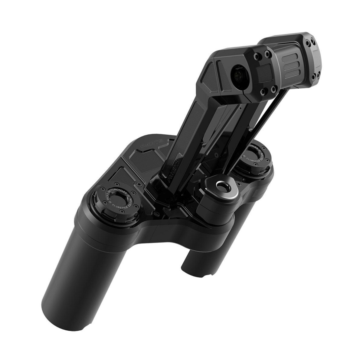 RINEHART(ラインハート)FLSB スリップオンマフラー ブラック/ブラック