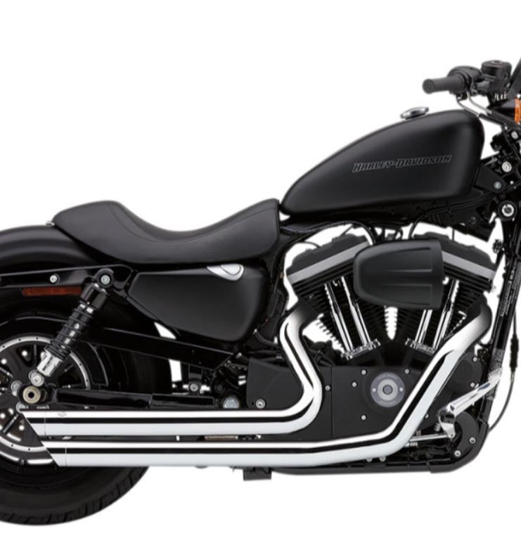 スクリーミンイーグル・マフラー スラッシュダウン クローム 2004