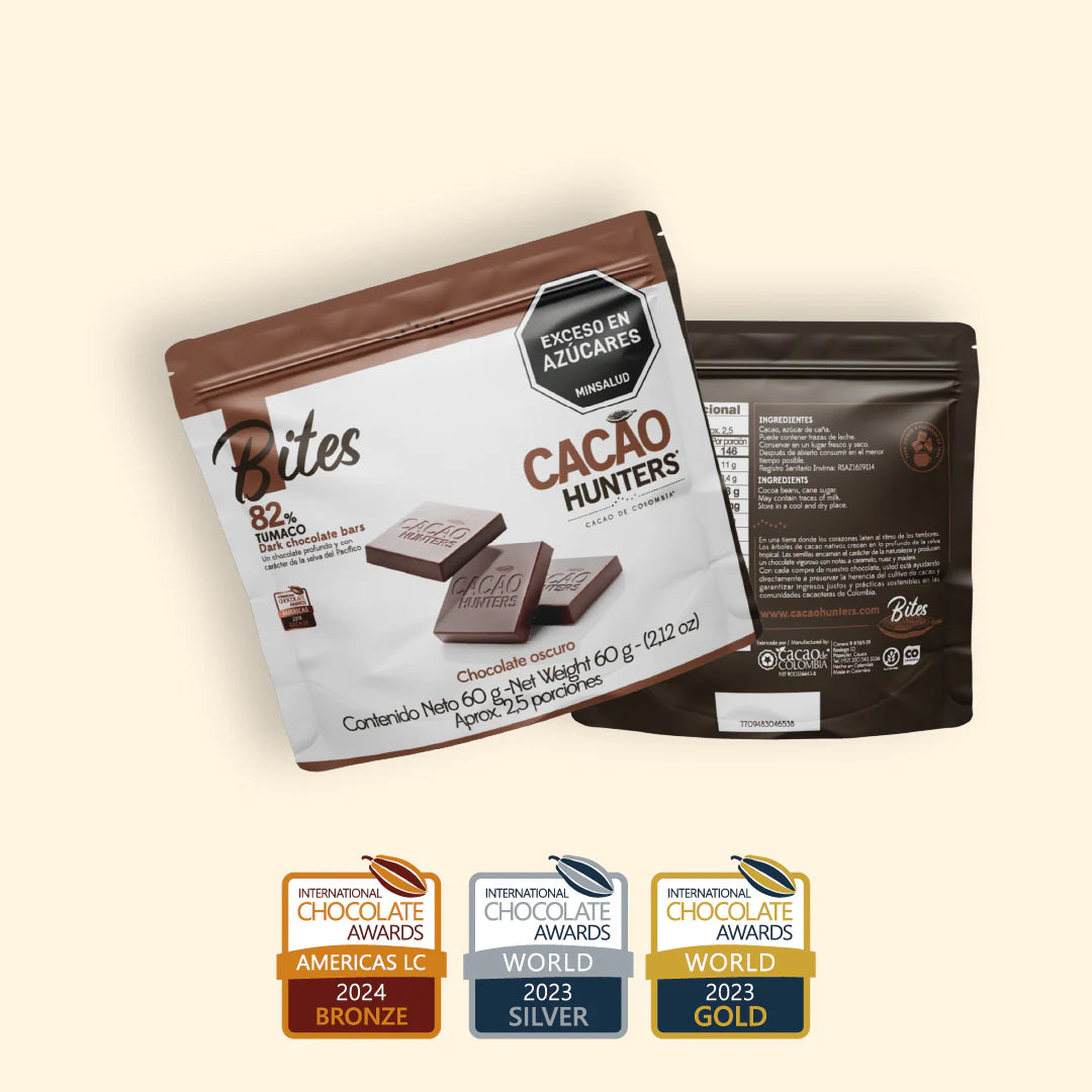 Cacao Hunters - Tumaco 82% | Best Chocolate – Hello Chocolate