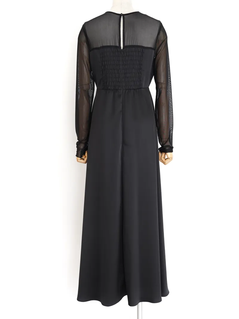 Ameri VINTAGE（アメリ ヴィンテージ）UPPER EMBROIDERY FLARE DRESS