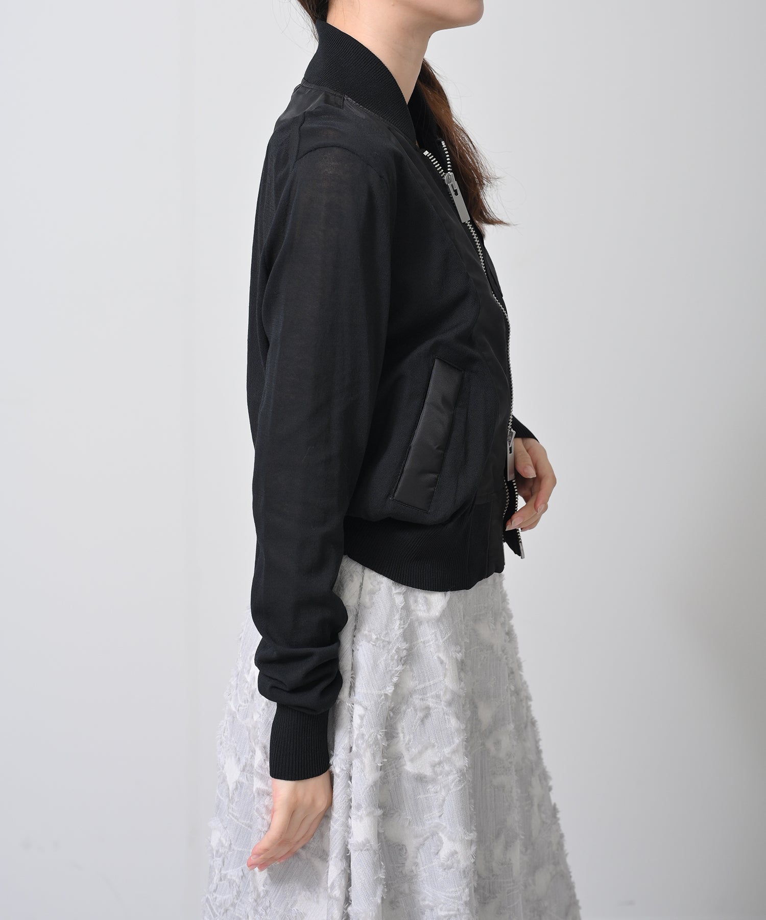 Knit Docking Blouson