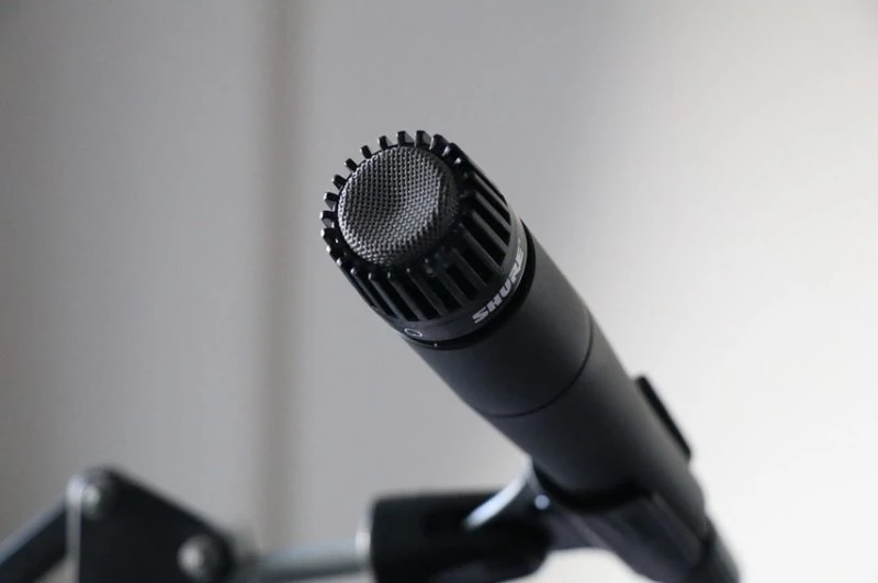 定番マイク SHURE SM57をボーカル・アコギで使用した結果をレビュー