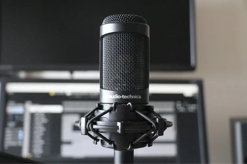 audio technica AT2050をレビュー。3つの指向性を使えるコンデンサー