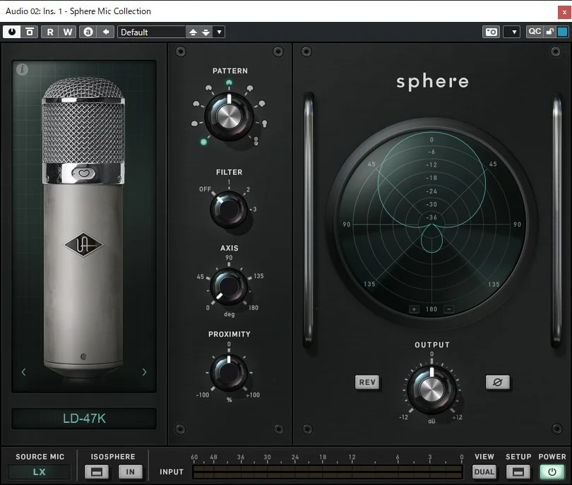 Universal Audio Sphere LXをレビュー。マイクモデリングシステムで音