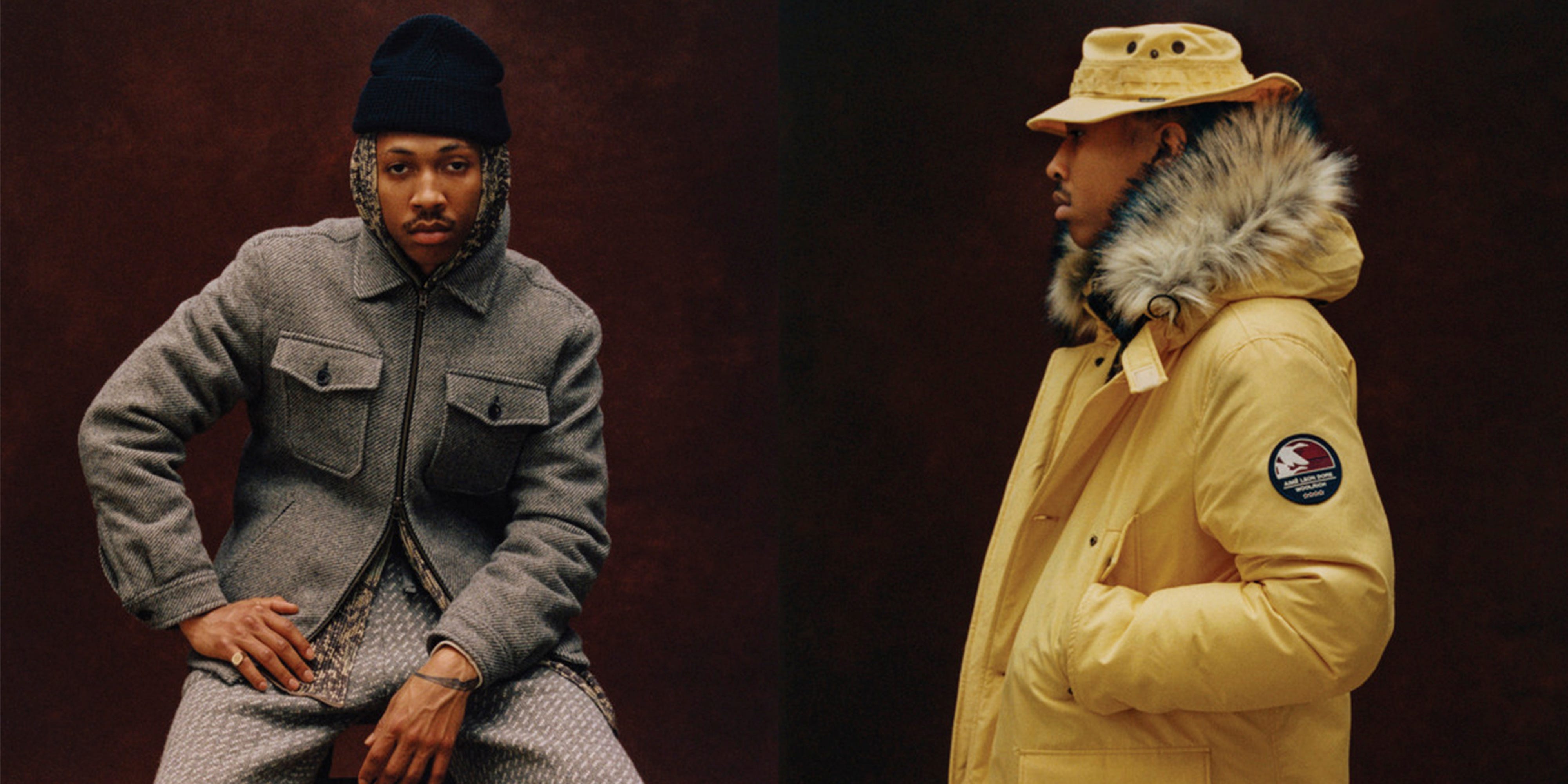Aimé Leon Dore X Woolrich AW22 Is an Ode to Vintage Winterwear