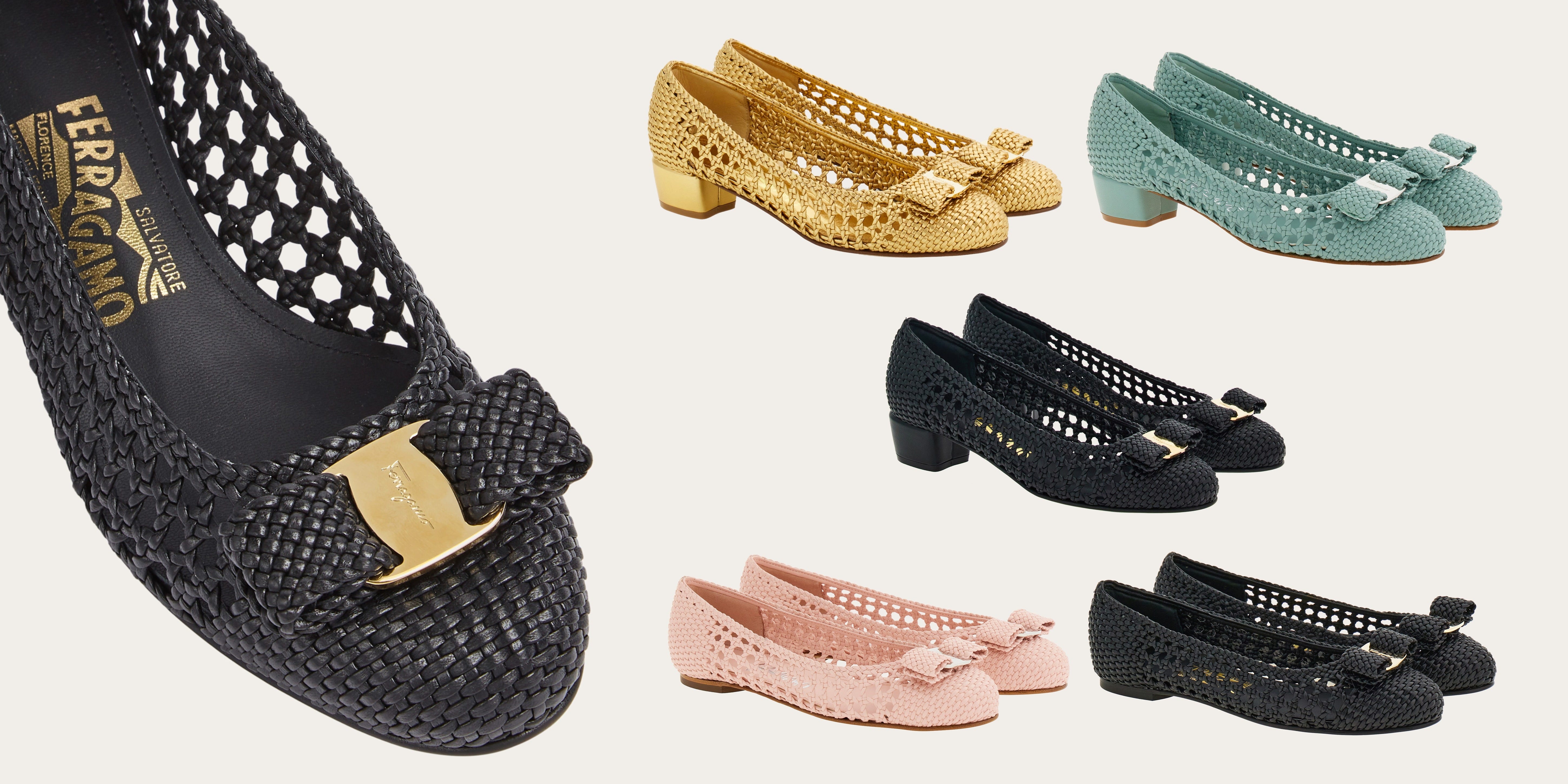 フェラガモを象徴するパンプス「ヴァラ」と「ヴァリナ」からイントレ