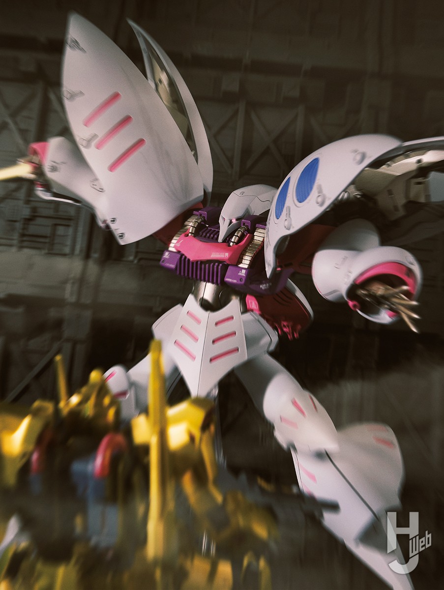 ハマーンの愛機「キュベレイ」を各部ディテールアップし、“誇り高き