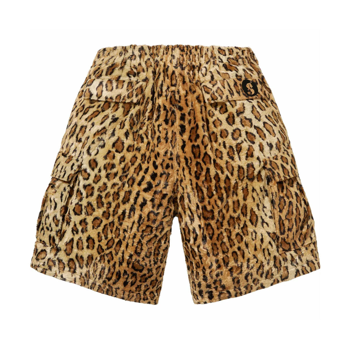 Supreme - GOODENOUGH Crushed Rayon Pile Cargo Short Leopard