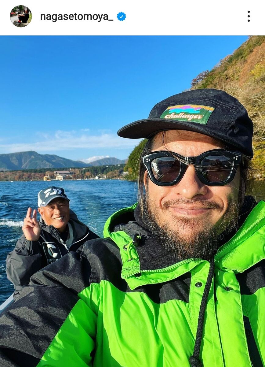 長瀬智也、44歳現在の超ワイルドな姿が大反響！ヒゲ伸びたオフショに