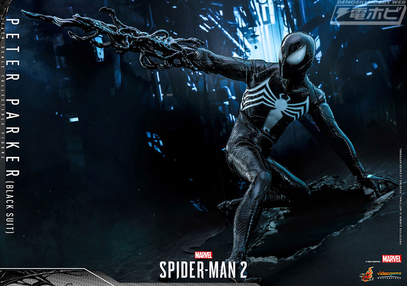 Marvel's Spider-Man 2』にてシンビオートに侵食された、漆黒の