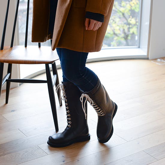 スタッフ着用レビュー】ILSE JACOBSEN ラバーブーツ（ロング）サイズ36