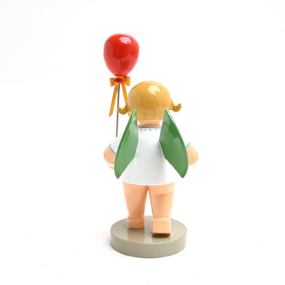 Wendt & Kuhn ヴェント & キューン木製人形 風船を持つ天使｜北欧雑貨