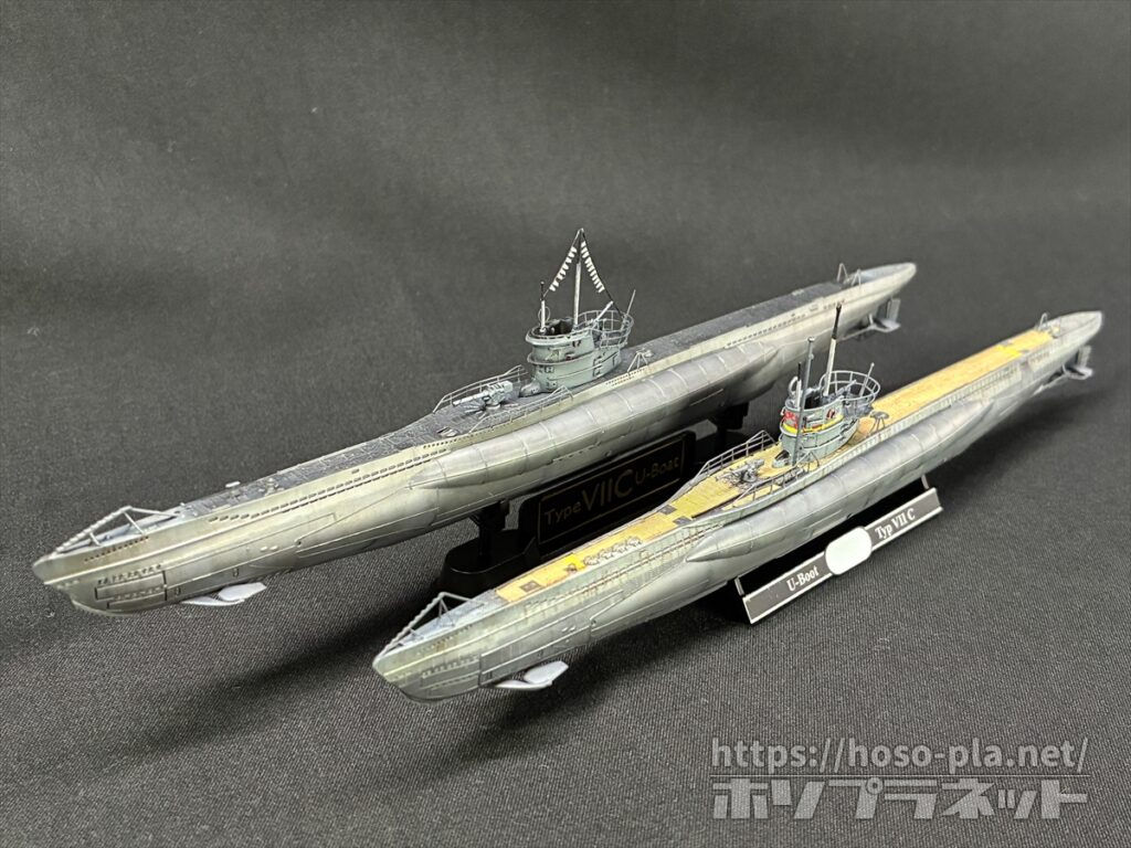 ほそプラネット | 1/350 ドイツ潜水艦 Uボート VIIC（3） Revell/AFV Club