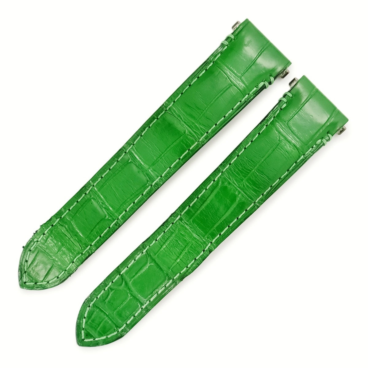 カルティエ Cartier 純正 クロコバンド グリーン クロコダイル 腕時計
