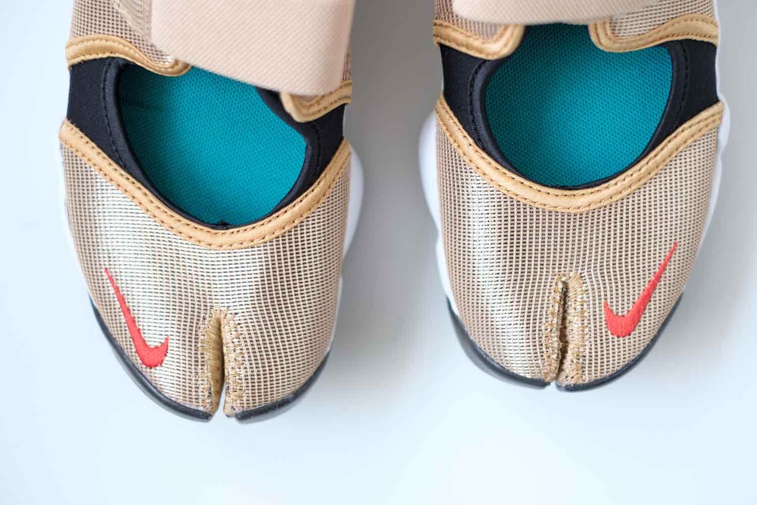 ナイキ エアリフト2019 ゴールドレビュー。足袋スニーカーならやっぱり