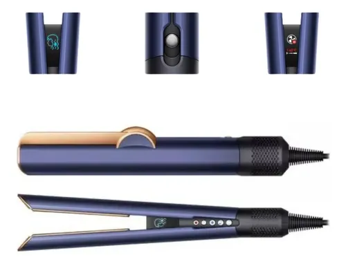 Dyson Airstrait Seca E Alisa Azul 220v | MercadoLivre