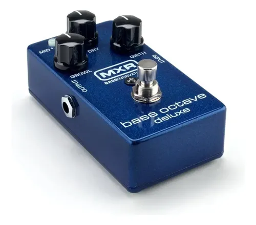 Mxr M288 Bass Octave Deluxe Effects Pedal Haz Con Cables De