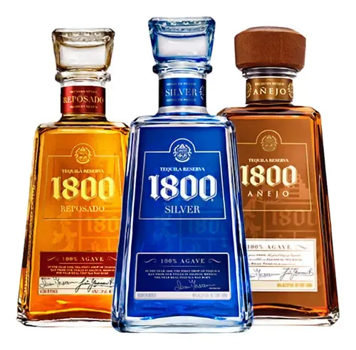 Kit 3 Tequila 1800 Silver - Reposado - Anejo | MercadoLivre