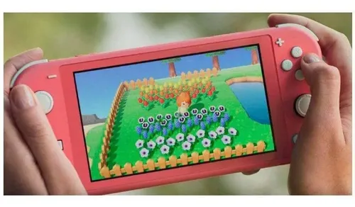 Nintendo Lite Switch Hdh-001 32gb Standard Cor Coral | Frete grátis