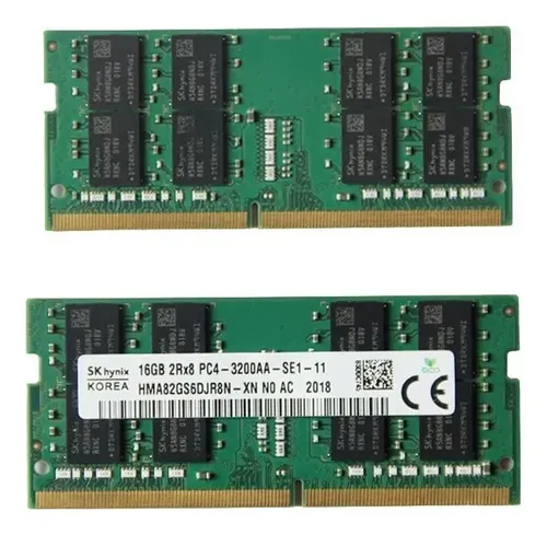Memória NOTE SK HYNIX 16GB PC4-3200AA HMA82GS6DJR8N-XN | Frete grátis