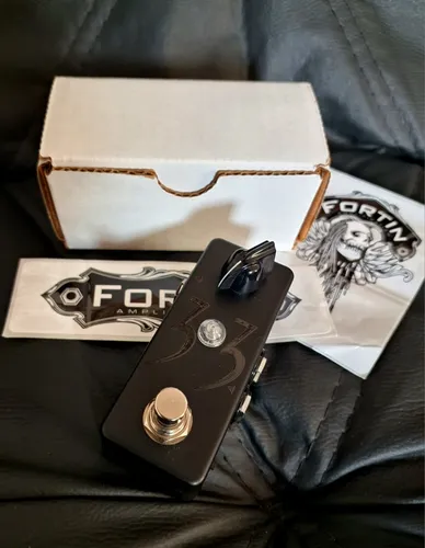 Pedal Fortin 33 Mini Boost Fredrik Thordendal Signature Preto