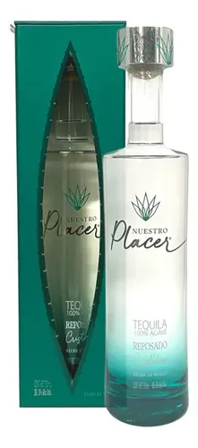 Tequila Nuestro Placer Reposado Cristalino 750 Ml | Envío gratis